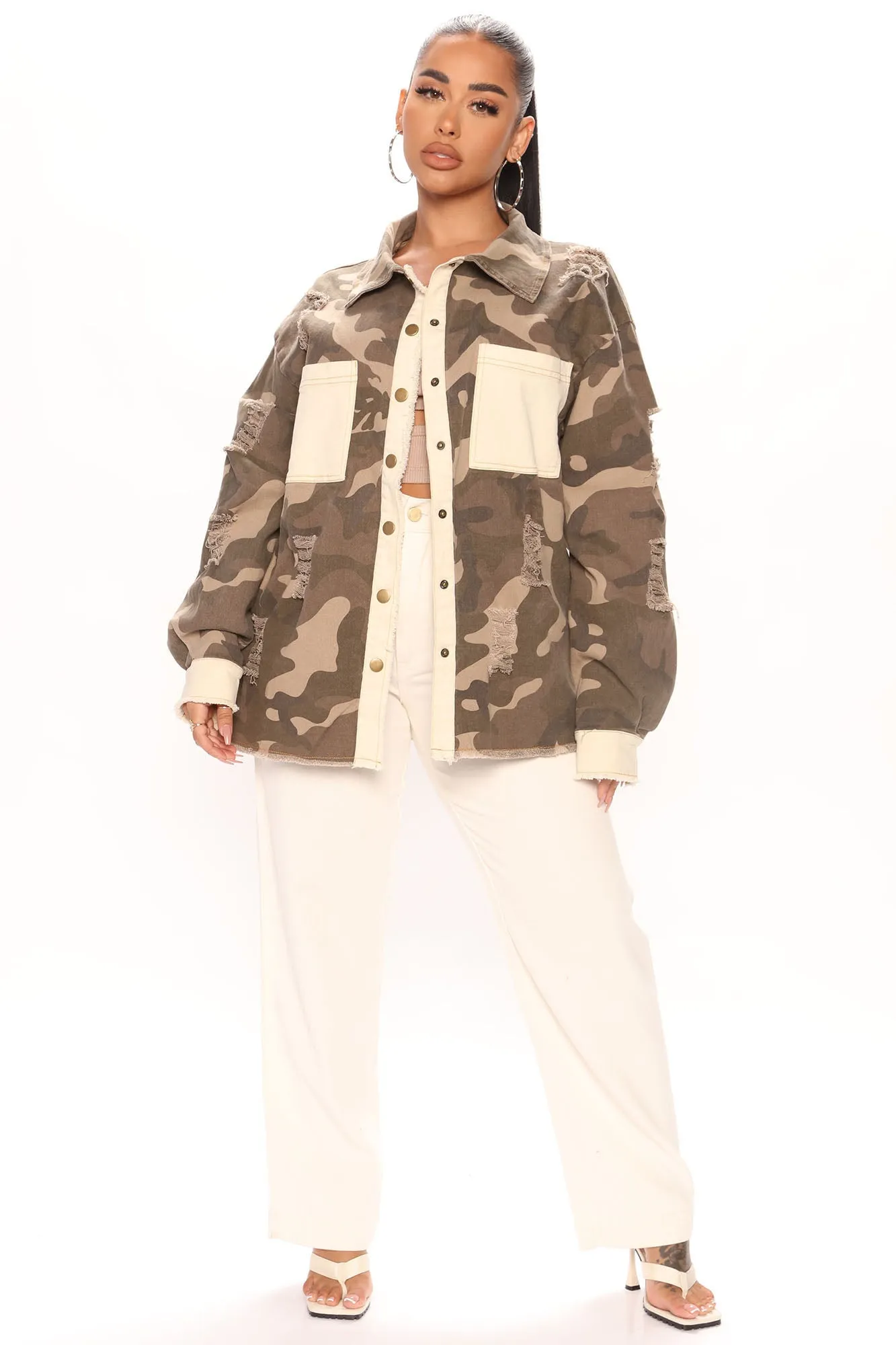 Alexis Camo Shirt - Camouflage