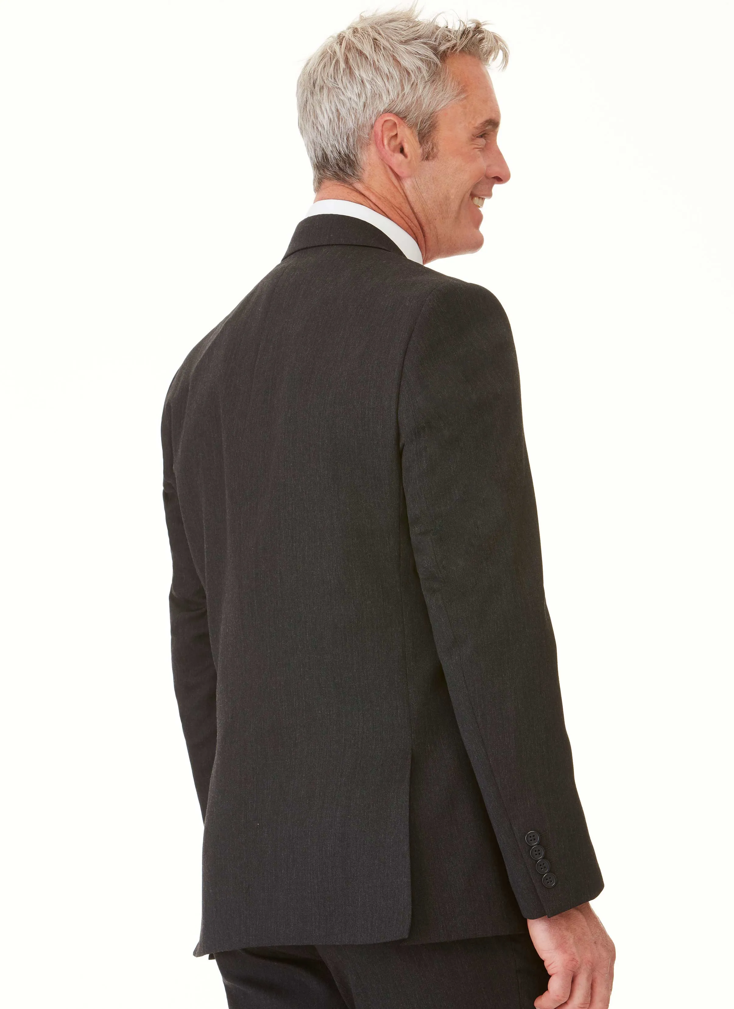 BARRABOOL CONTEMPORARY FIT JACKET - CHARCOAL