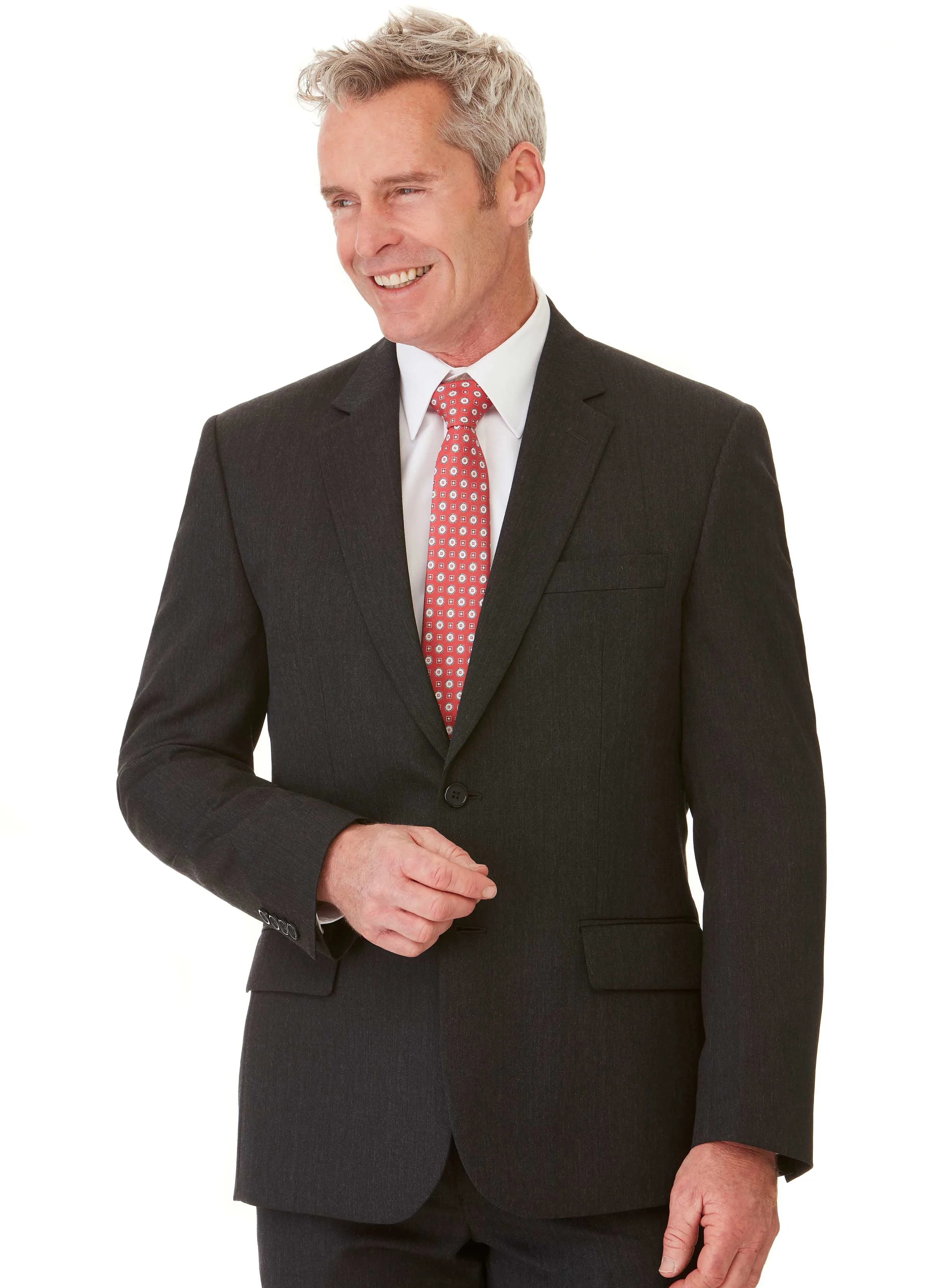 BARRABOOL CONTEMPORARY FIT JACKET - CHARCOAL