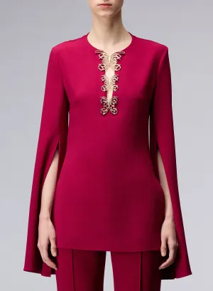 Blouse with Butterfly Detail