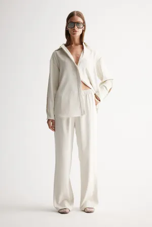Edra Long Sleeve Shirt Ecru