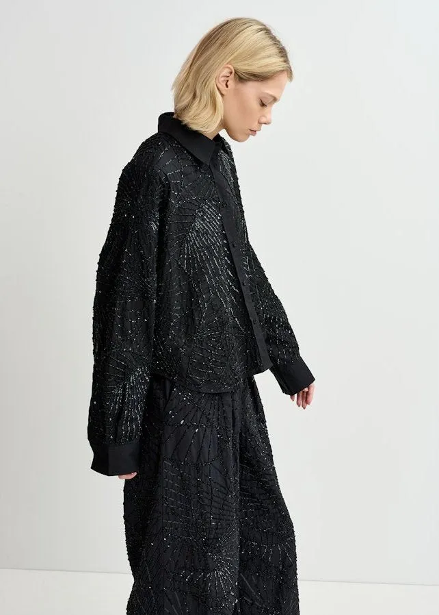 Gibra Sequined Blouse