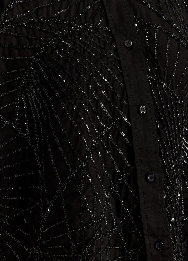 Gibra Sequined Blouse