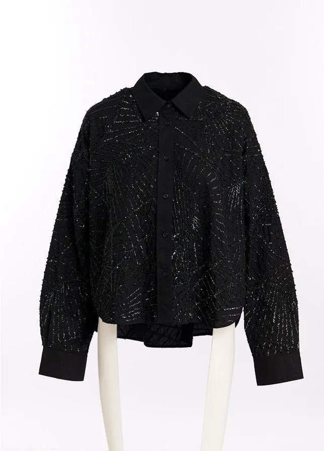 Gibra Sequined Blouse