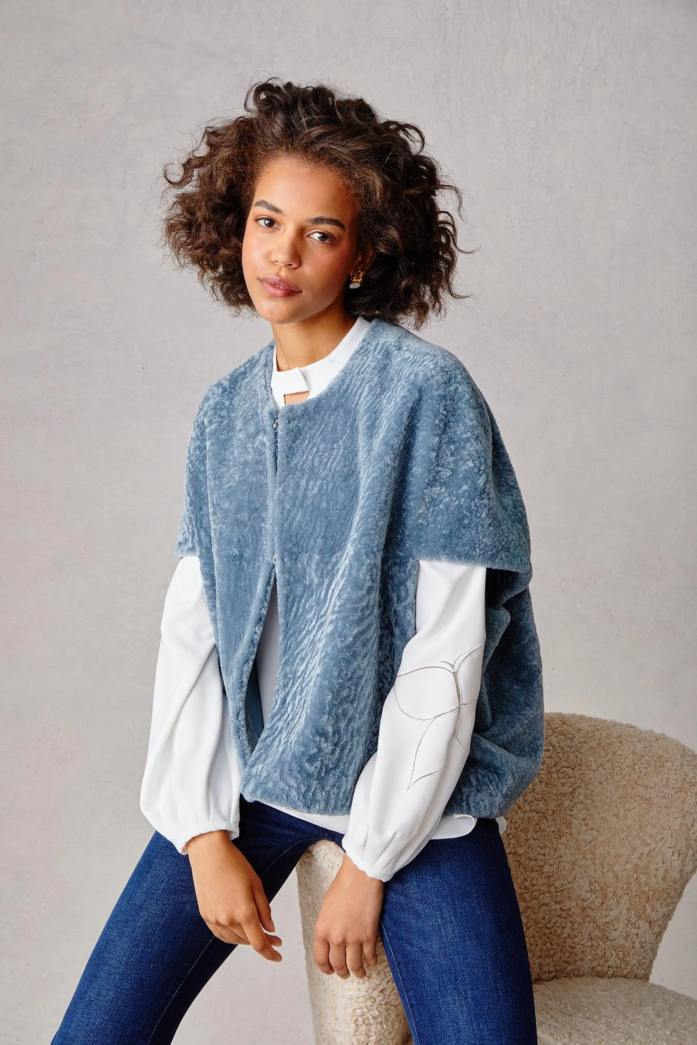 Hazel Blouse - Ivory