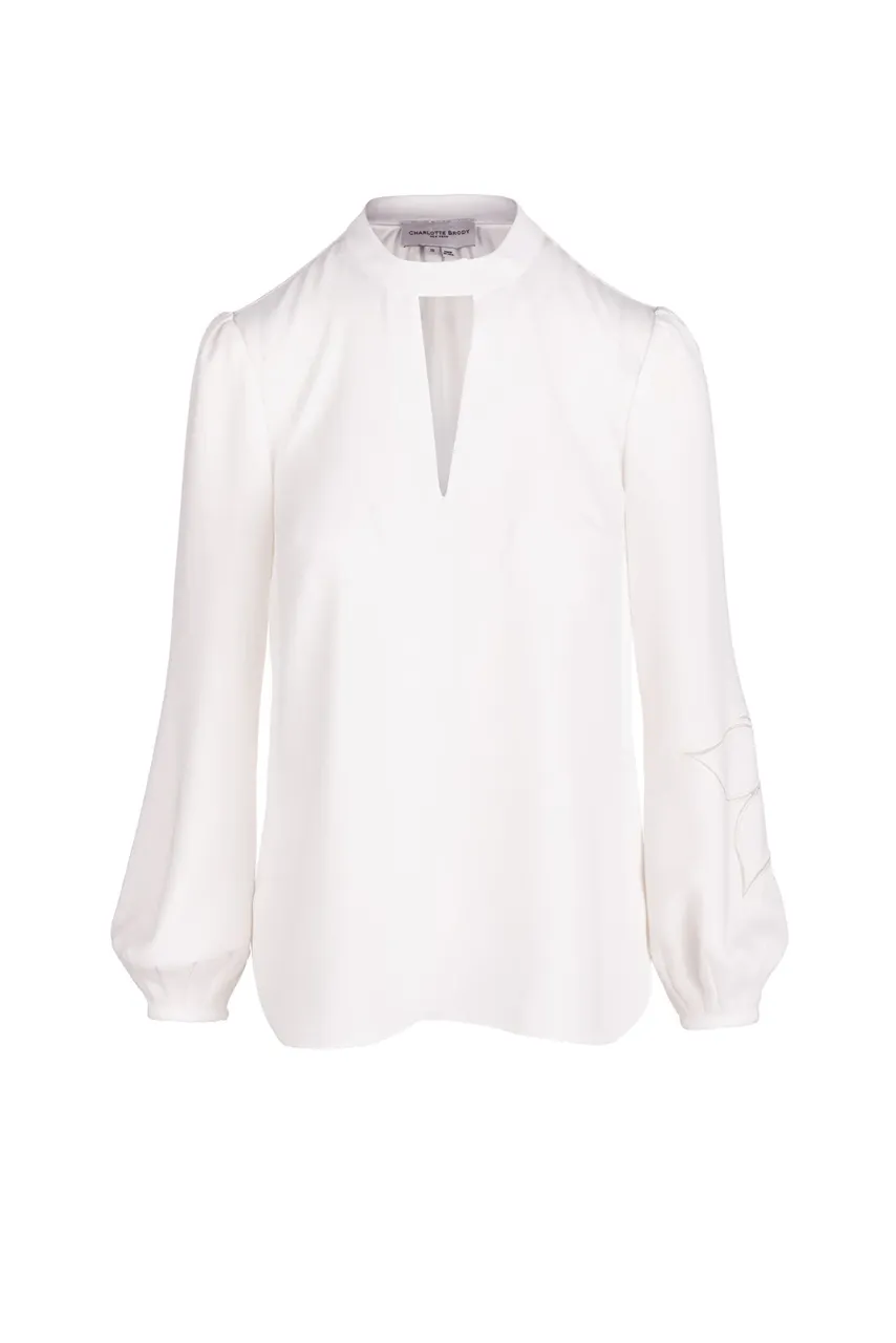Hazel Blouse - Ivory