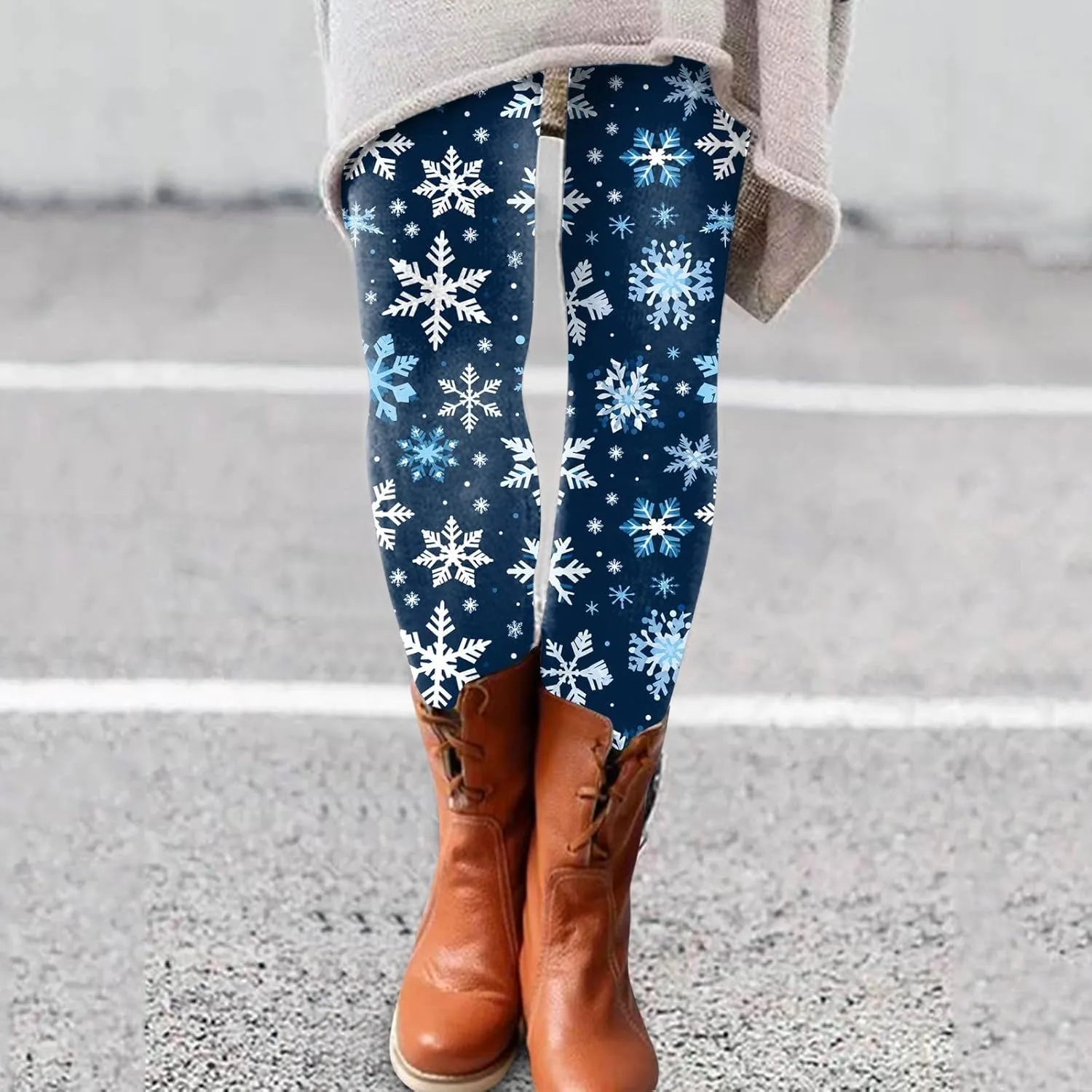 LCMTWX Brown Leggings for Women Solid Leggings Pants Pants Splice Velvet Slim Women Elasticity Trousers Pants Brown