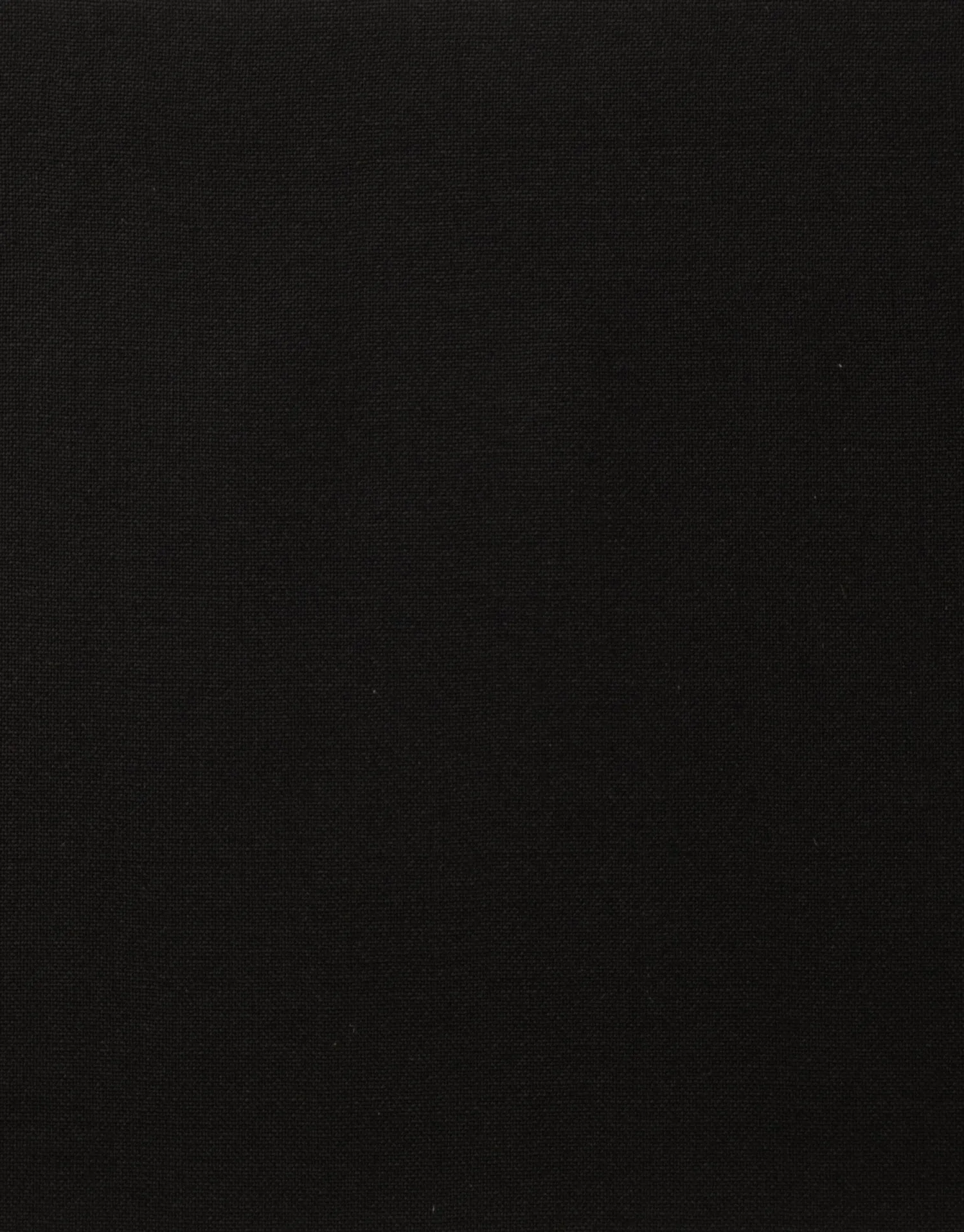 London Black Merino Wool Shirt