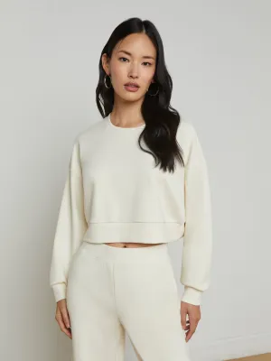 Luvia Cropped Sweatshirt