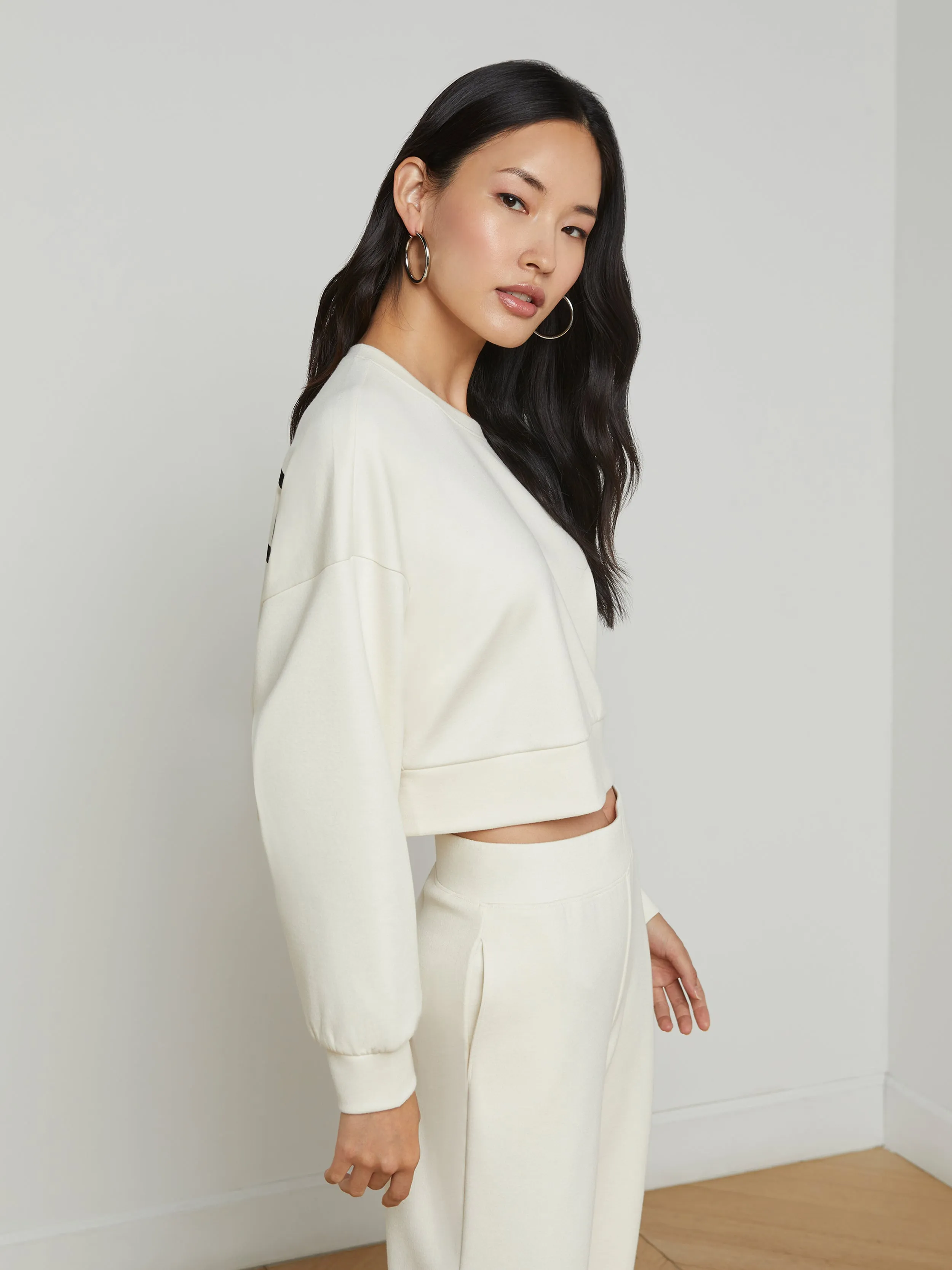Luvia Cropped Sweatshirt