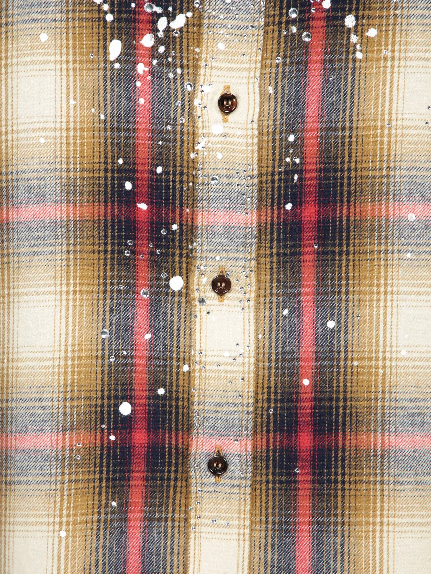 Ochre Sparkling Check Shirt