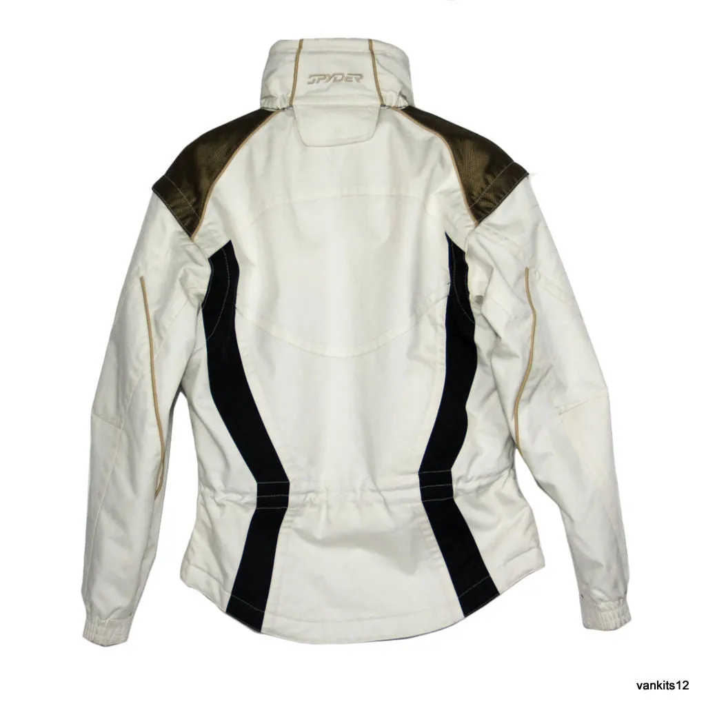 SPYDER Ski/ Snowboard White Jacket/Vest, USA 6/UK 8/EU S
